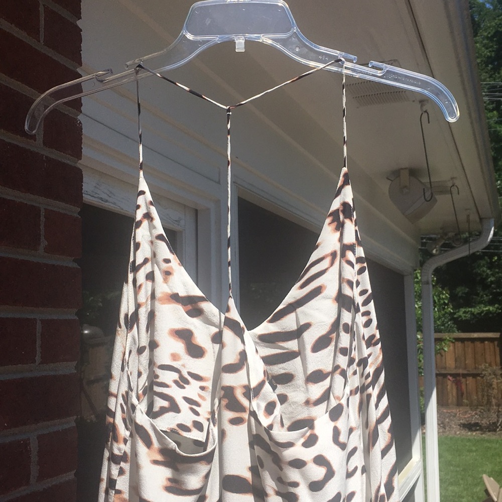 ViX Paula Hermanny Animal Print ResortWear Dress - Picture 4 of 4